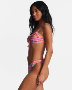 Cheapest 🤩 Billabong Baja Rising Coco Bralette 👙 Bikini Top BRIGHT POPPY 🤩 -Color of the season Shop abjx300717 billabongw rne0 sd1 1