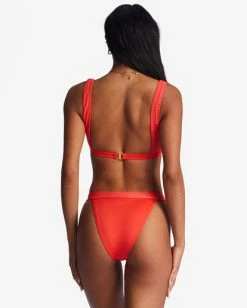 Best Sale ✔️ Billabong Lined Up Tank 👙 Bikini Top BRIGHT POPPY ⌛ -Color of the season Shop abjx300735 billabongw rne0 bck1 1