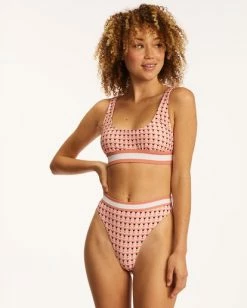 Hot Sale ⌛ Billabong Let Me Check Maui Maya 👙 Bikini Bottoms SUNSTONE 🎉 -Color of the season Shop abjx400104 billabongw sun bck1 1