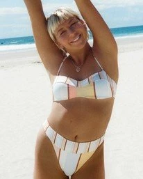 Best Pirce 🎁 Billabong Feeling Sunny Aruba 👙 Bikini Bottoms MULTI 🎁