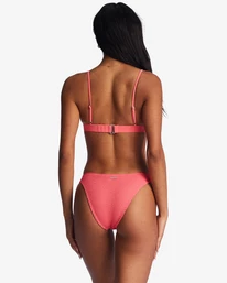 Discount 🎁 Billabong ☀️ Summer High Hike 👙 Bikini Bottoms CORAL CRUSH 🔔