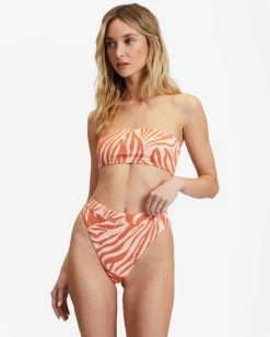 Flash Sale ⭐ Billabong Jungle Town High Maya 👙 Bikini Bottoms COCONUT 🔔 -Color of the season Shop abjx400278 billabongw czk0 frt1 1