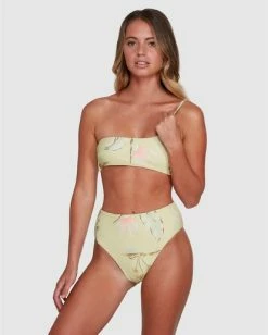Flash Sale 😉 Billabong Maui Babe Hi Maui Rider 👙 Bikini Bottoms LEMONGRASS 🌟 -Color of the season Shop abjx400360 billabongwg les frt1 1