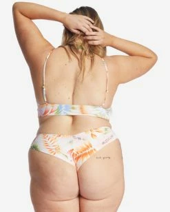 Promo 🌟 Billabong Island Calling Fiji Cheeky 👙 Bikini Bottoms SALT CRYSTAL 👏 -Color of the season Shop abjx400423 billabongw scs btm1 1