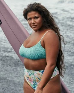 Best Pirce 🌟 Billabong Sweet Tropics Reversible Rise 👙 Bikini Bottoms MULTI 👍 -Color of the season Shop abjx400431 billabongl mul frt1 1