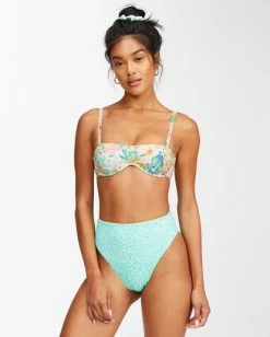 Best Pirce 🌟 Billabong Sweet Tropics Reversible Rise 👙 Bikini Bottoms MULTI 👍 -Color of the season Shop abjx400431 billabongw mul frt1 1