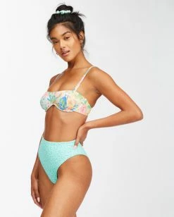 Best Pirce 🌟 Billabong Sweet Tropics Reversible Rise 👙 Bikini Bottoms MULTI 👍 -Color of the season Shop abjx400431 billabongw mul sd1 1