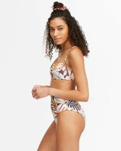 Flash Sale 👏 Billabong Postcards From Paradise High Retro Reversible High-Waisted 👙 Bikini Bottoms MULTI ✔️ -Color of the season Shop abjx400436 billabongw mul sd1 1