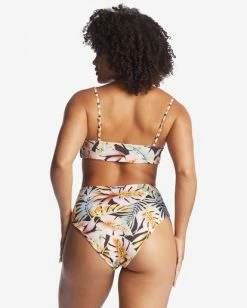 Flash Sale 👏 Billabong Postcards From Paradise High Retro Reversible High-Waisted 👙 Bikini Bottoms MULTI ✔️ -Color of the season Shop abjx400436 billabongw mul top1 1