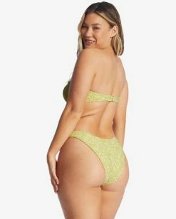 Best Pirce 😀 Billabong Little Whispers Hike 👙 Bikini Bottoms LIME 👍 -Color of the season Shop abjx400443 billabongw lim btm1 1