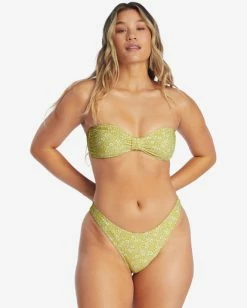 Best Pirce 😀 Billabong Little Whispers Hike 👙 Bikini Bottoms LIME 👍 -Color of the season Shop abjx400443 billabongw lim btm2 1