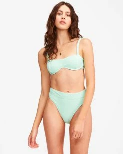 Discount 😀 Billabong So Dazed Maui Rider High-Waisted 👙 Bikini Bottoms MARIGOLD 🔔 -Color of the season Shop abjx400448 billabongw spe frt1 1