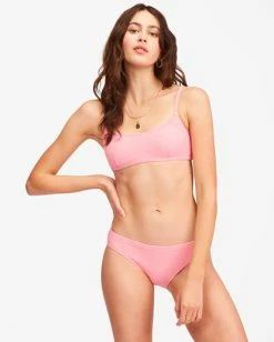 Top 10 🔔 Billabong So Dazed Lowrider 👙 Bikini Bottoms PINK SUNSET ✔️ -Color of the season Shop abjx400449 billabongw mfz0 frt1 1