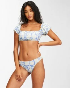 Budget 😍 Billabong Beyond The Blue Isla Low-Rise 👙 Bikini Bottoms SALT CRYSTAL 🔔 -Color of the season Shop abjx400451 billabongw scs frt1 1