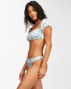 Budget 😍 Billabong Beyond The Blue Isla Low-Rise 👙 Bikini Bottoms SALT CRYSTAL 🔔 -Color of the season Shop abjx400451 billabongw scs sd1 1