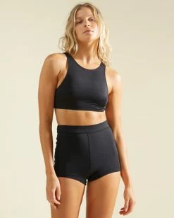 Brand new ⌛ Billabong A/Div Boy Short 👙 Bikini Bottoms PEACH TEA 👍 -Color of the season Shop abjx400466 billabongw blk frt1 1