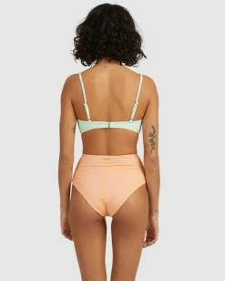Brand new 🔥 Billabong Hot Tropics Hi Retro 👙 Bikini Bottoms MELON FADE ❤️ -Color of the season Shop abjx400506 billabongw mfd frt1 1