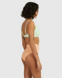 Brand new 🔥 Billabong Hot Tropics Hi Retro 👙 Bikini Bottoms MELON FADE ❤️ -Color of the season Shop abjx400506 billabongw mfd sd2 1