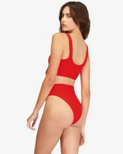 Buy ✔️ Billabong Tanlines Rise High-Waisted 👙 Bikini Bottoms TOFFEE ✨ -Color of the season Shop abjx400561 billabongw rzp0 bck1 1