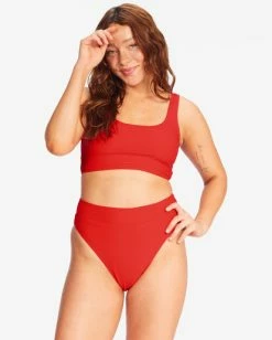 Buy ✔️ Billabong Tanlines Rise High-Waisted 👙 Bikini Bottoms TOFFEE ✨ -Color of the season Shop abjx400561 billabongw rzp0 btm2 1