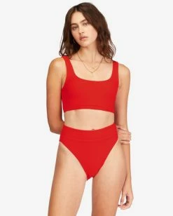 Buy ✔️ Billabong Tanlines Rise High-Waisted 👙 Bikini Bottoms TOFFEE ✨ -Color of the season Shop abjx400561 billabongw rzp0 frt1 1