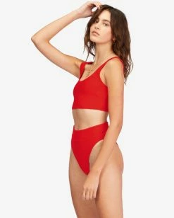 Buy ✔️ Billabong Tanlines Rise High-Waisted 👙 Bikini Bottoms TOFFEE ✨ -Color of the season Shop abjx400561 billabongw rzp0 sd1 1