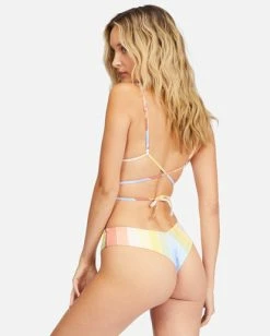 Deals ⭐ Billabong Brighter Daze Fiji Cheeky 👙 Bikini Bottoms MULTI 😍 -Color of the season Shop abjx400599 billabongw mul bck1 1