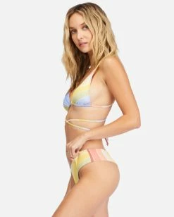 Deals ⭐ Billabong Brighter Daze Fiji Cheeky 👙 Bikini Bottoms MULTI 😍 -Color of the season Shop abjx400599 billabongw mul sd1 1