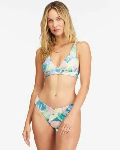 New 🥰 Billabong Rides And Tides Lowrider Reversible 👙 Bikini Bottoms MULTI 👏 -Color of the season Shop abjx400604 billabongw mul frt1 1