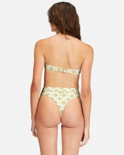 Flash Sale 🔥 Billabong Daisy Chain High Maya 👙 Bikini Bottoms SALT CRYSTAL 🔔 -Color of the season Shop abjx400610 billabongw scs bck1 1