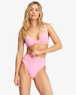 Hot Sale 😀 Billabong In The Loop Rise 👙 Bikini Bottoms PINK SKIES 🎁 -Color of the season Shop abjx400679 billabongw mfr0 frt1 1