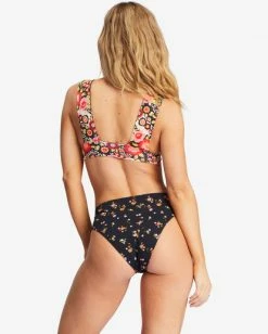 Best Sale 👍 Billabong Magic Hour Reversible High-Rise Maui Rider 👙 Bikini Bottoms MULTI 😀 -Color of the season Shop abjx400682 billabongw mul bck1 1