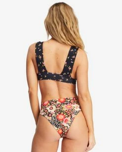 Best Sale 👍 Billabong Magic Hour Reversible High-Rise Maui Rider 👙 Bikini Bottoms MULTI 😀 -Color of the season Shop abjx400682 billabongw mul bck2 1