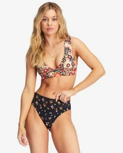 Best Sale 👍 Billabong Magic Hour Reversible High-Rise Maui Rider 👙 Bikini Bottoms MULTI 😀 -Color of the season Shop abjx400682 billabongw mul frt1 1