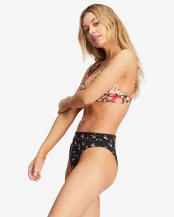 Best Sale 👍 Billabong Magic Hour Reversible High-Rise Maui Rider 👙 Bikini Bottoms MULTI 😀 -Color of the season Shop abjx400682 billabongw mul sd1 1