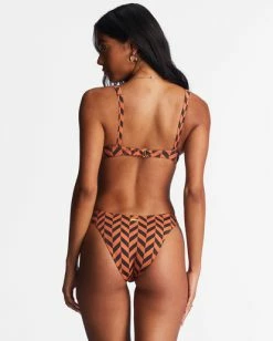 Buy 👏 Billabong Cross Step Hike 👙 Bikini Bottoms BRICK ❤️ -Color of the season Shop abjx400713 billabongw brk frt1 1