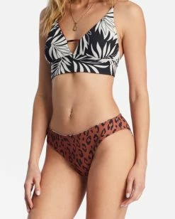 Cheap 👏 Billabong Spotted In Paradise Lowrider Reversible 👙 Bikini Bottoms MULTI 🛒 -Color of the season Shop abjx400746 billabongw mul dtl1 1