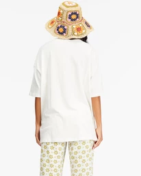 New ๐ Billabong Peace And Love Boyfriend T-Shirt SALT CRYSTAL ๐ 6 New ๐ Billabong Peace And Love Boyfriend T-Shirt SALT CRYSTAL ๐ - Image 4