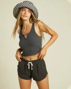 Hot Sale 🌟 Billabong Road Trippin Elastic Waist Shorts SEASPRAY 🎉 -Color of the season Shop j202eroa billabongw ofb sd1 1