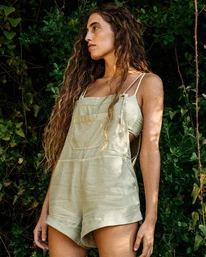 Outlet ❤️ Billabong Wild Pursuit Romper SUNSET GOLD 🔔