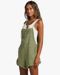 Outlet ❤️ Billabong Wild Pursuit Romper SUNSET GOLD 🔔 -Color of the season Shop j204tbwi billabongw avo sd1 1