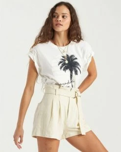 Wholesale 🧨 Billabong Island Getaway Short WHITE CAP 🔔 -Color of the season Shop j2233bis billabongw wcp frt2 1
