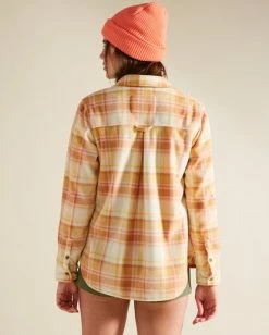 New 🛒 Billabong A/Div Forge Flannel Top TOFFEE ✨ -Color of the season Shop j6743bfo billabongw tof bck1 1