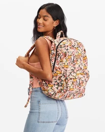 Hot Sale 🥰 Billabong Schools Out Canvas 🎒 Backpack LIFES A PEACH 🎁