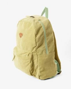Buy ✔️ Billabong Schools Out Corduroy 🎒 Backpack AGAVE 👏 -Color of the season Shop jabkvbsc billabongp aga sd1 1