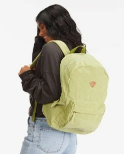 Buy ✔️ Billabong Schools Out Corduroy 🎒 Backpack AGAVE 👏 -Color of the season Shop jabkvbsc billabongw aga frt1 1
