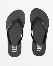 Best deal 👏 Billabong Dama Rubber Flip Flop 🩴 Sandals BLACK/WHITE 🎉