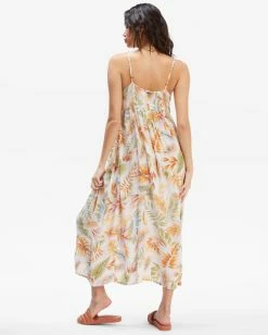 Cheap ⌛ Billabong Twist It 👗 Dress WHITE/MULTI 🔔 -Color of the season Shop jd732btw billabongw wmu bck1 1