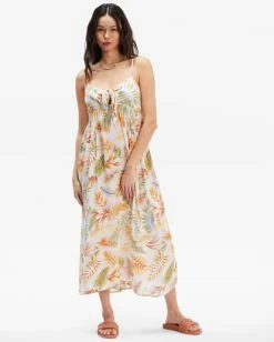 Cheap ⌛ Billabong Twist It 👗 Dress WHITE/MULTI 🔔 -Color of the season Shop jd732btw billabongw wmu frt1 1