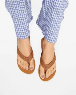 Cheap 🎉 Billabong Kai Braided 🩴 Sandals WHITE CAP 🎁 -Color of the season Shop jfotvbka billabongw ddz frt1 1